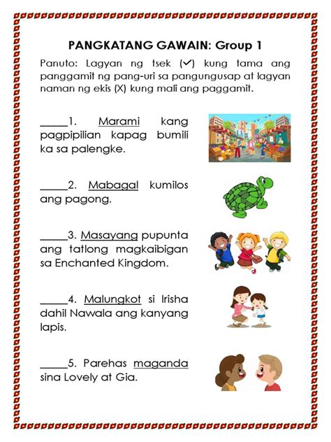Maling gawain in English. Maling gawain Meaning and Filipino to .